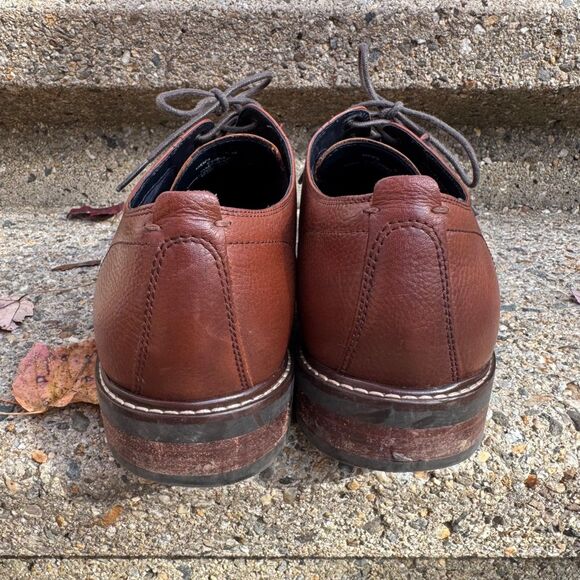 Cole Haan Grand OS Shoes Mens Size 11 Wingtip Brown Leather Oxford Dress Brogue - Picture 14 of 15